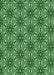 Machine Washable Transitional Deep Emerald Green Rug, wshpat550grn