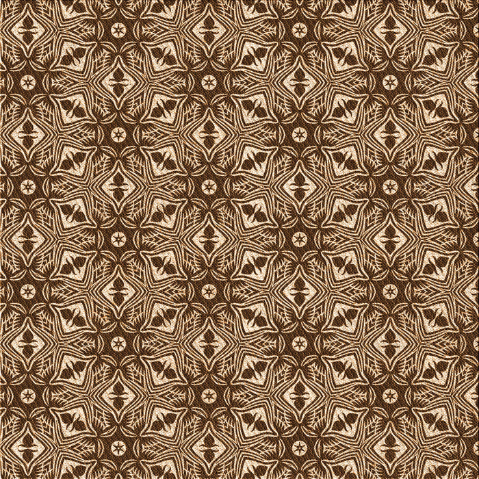 Round Patterned Red Rug, pat550org