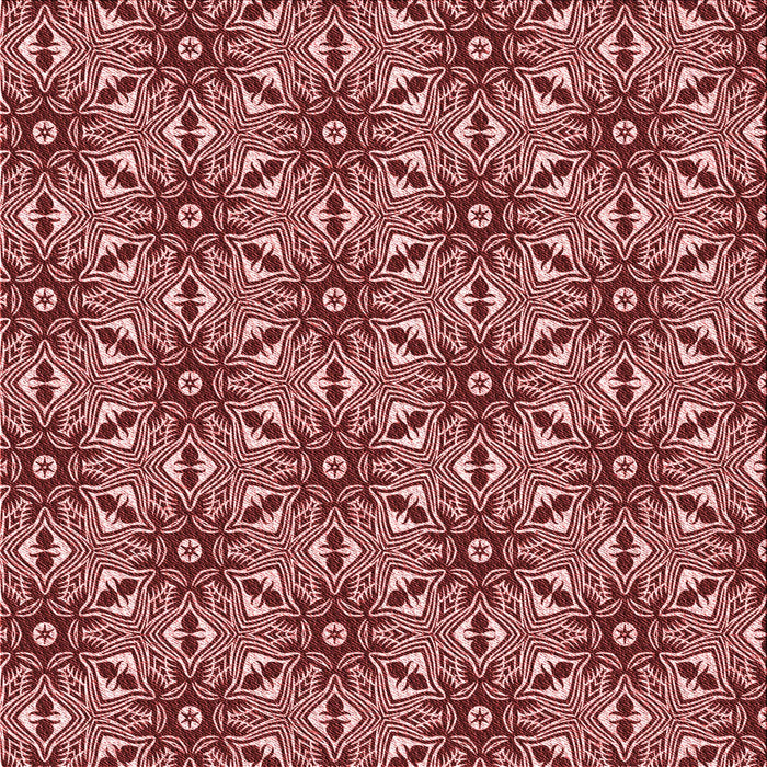 Round Machine Washable Transitional Cranberry Red Rug, wshpat550rd