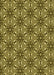 Machine Washable Transitional Golden Brown Yellow Rug, wshpat550yw