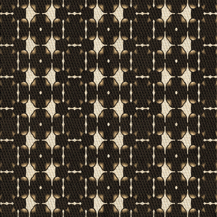 Machine Washable Transitional Black Rug, wshpat551brn