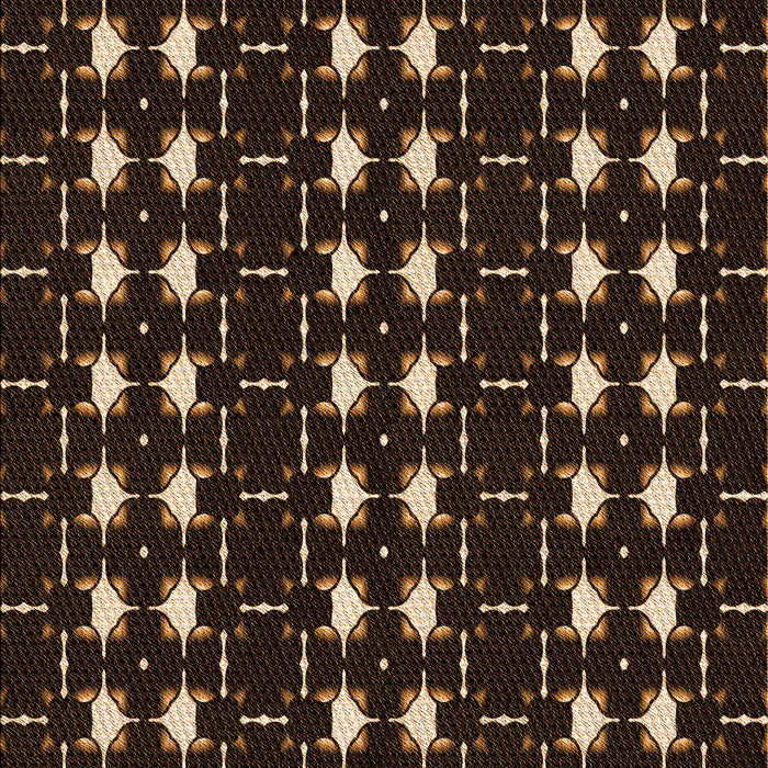 Patterned Light Brown Rug, pat551org