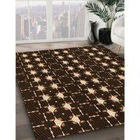 Patterned Light Brown Rug, pat551org