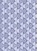 Machine Washable Transitional Lavender Blue Rug, wshpat552blu