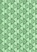 Patterned Mint Green Rug, pat552grn