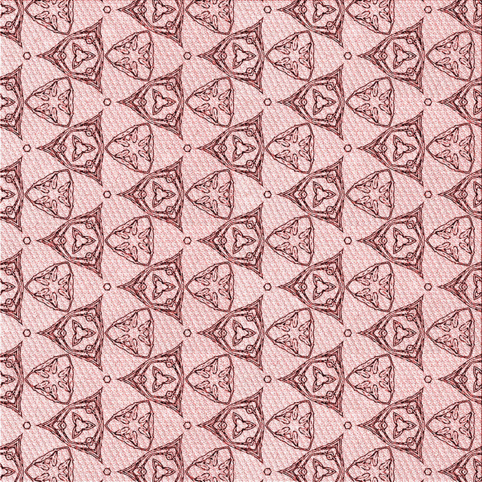 Round Machine Washable Transitional Indian Red Rug, wshpat552rd