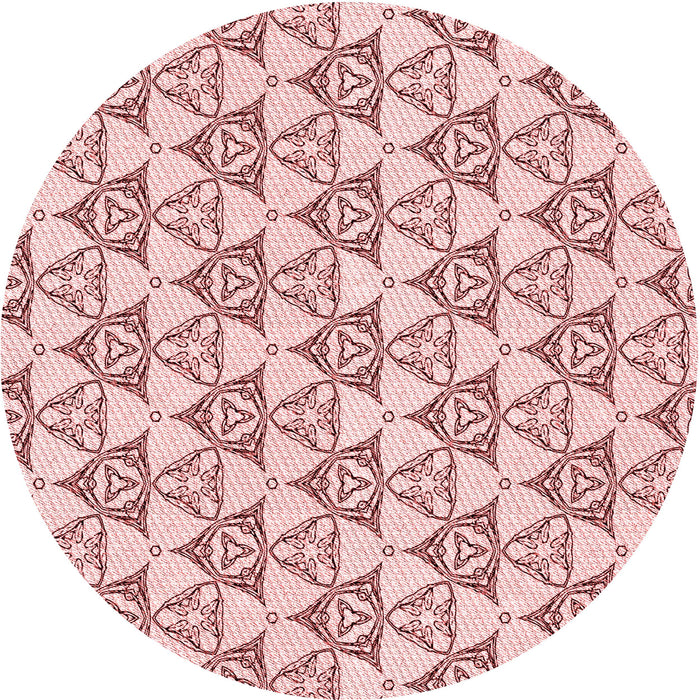 Square Machine Washable Transitional Indian Red Rug in a Living Room, wshpat552rd