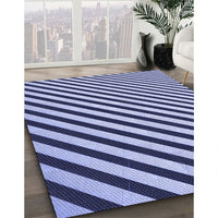 Patterned Blue Rug, pat553blu