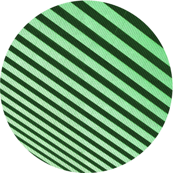 Square Machine Washable Transitional Deep Emerald Green Rug in a Living Room, wshpat553grn