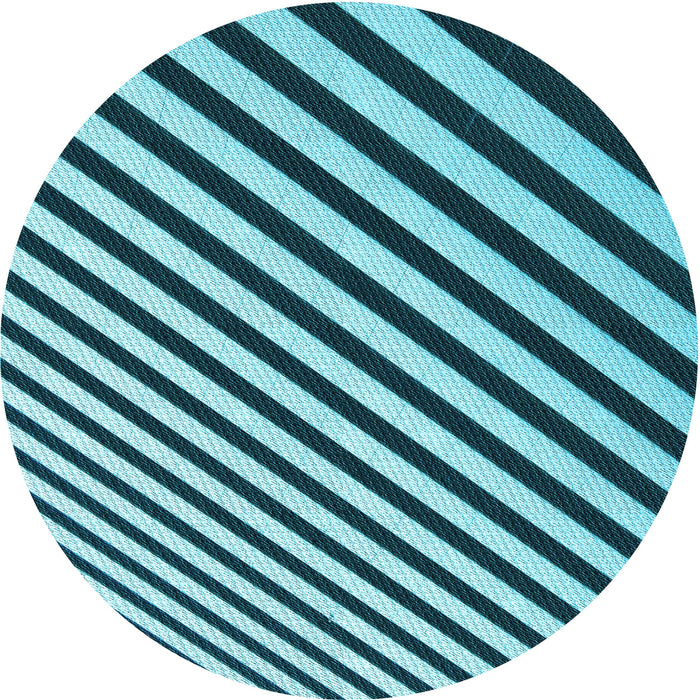 Square Machine Washable Transitional Medium Teal Green Rug in a Living Room, wshpat553lblu