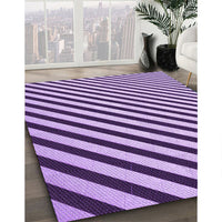 Patterned Purple Rug, pat553pur