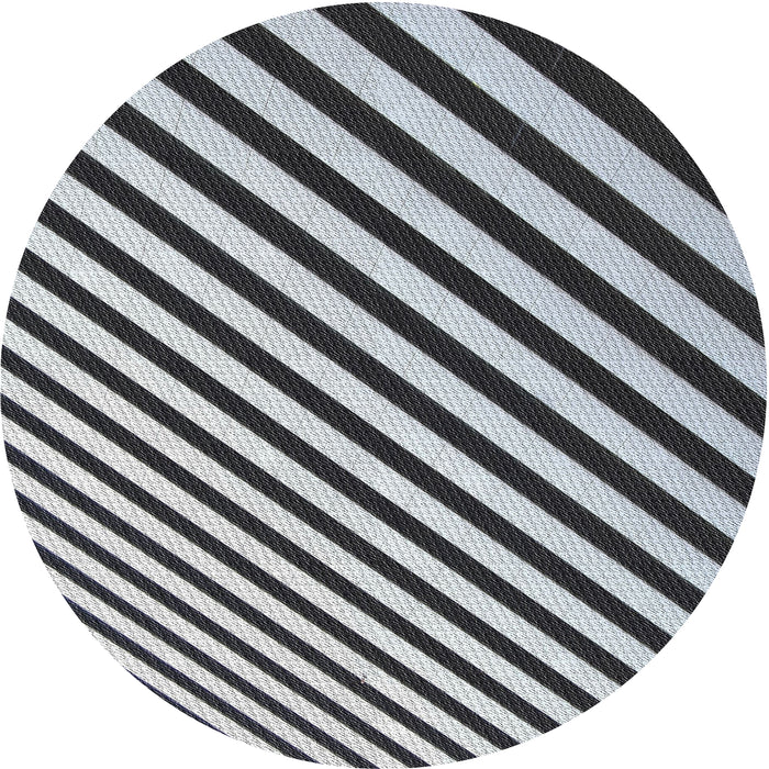 Square Machine Washable Transitional Light Gray Rug, wshpat553