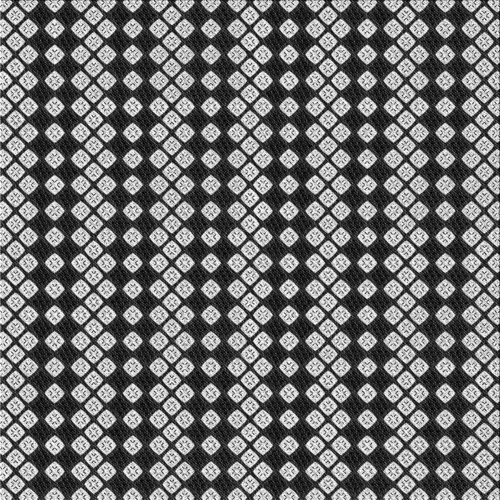 Round Machine Washable Transitional Midnight Gray Rug, wshpat554gry