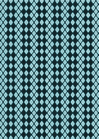 Machine Washable Transitional Deep Teal Green Rug, wshpat554lblu