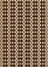 Patterned Brown Sugar Brown Rug, pat554org