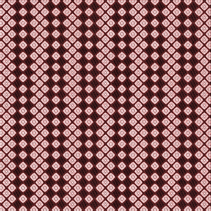 Round Patterned Maroon Red Rug, pat554rd