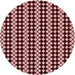 Square Patterned Maroon Red Rug, pat554rd