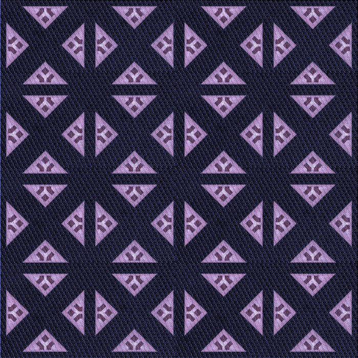 Round Machine Washable Transitional Midnight Gray Rug, wshpat555blu