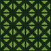 Round Patterned Dark Lime Green Rug, pat555grn