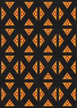 Machine Washable Transitional Brown Rug, wshpat555