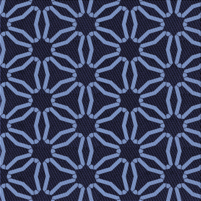 Round Machine Washable Transitional Night Blue Rug, wshpat556blu