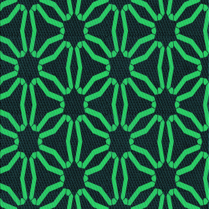 Patterned Deep Teal Green Rug, pat556lblu