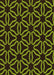 Patterned Dark Yellow Green Rug, pat556org