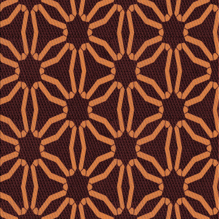 Patterned Chocolate Brown Rug, pat556rd