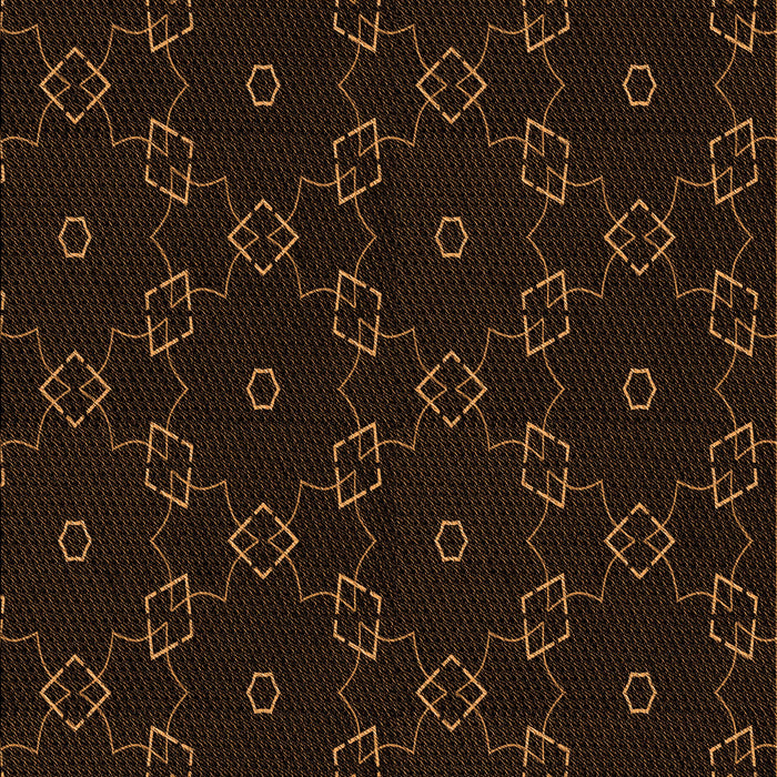 Patterned Black Rug, pat557org