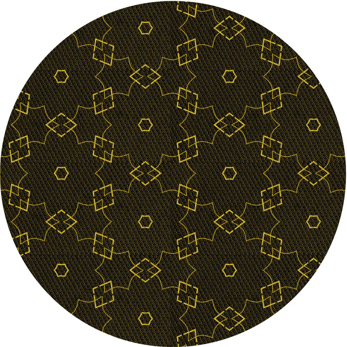 Square Machine Washable Transitional Black Rug in a Living Room, wshpat557yw