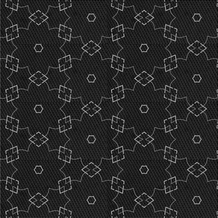 Sideview of Machine Washable Transitional Black Rug, wshpat557