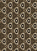 Patterned Peru Brown Rug, pat558brn