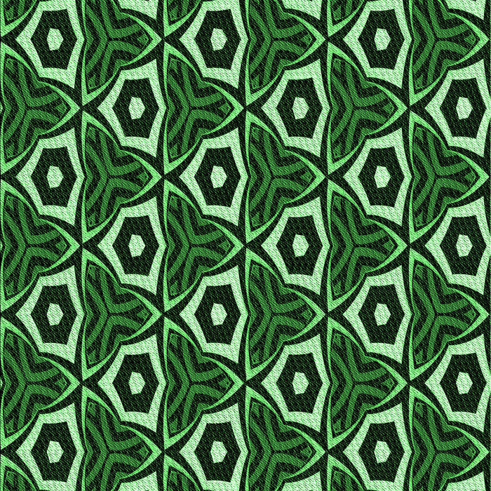 Patterned Dark Forest Green Rug, pat558grn