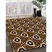 Machine Washable Transitional Peru Brown Rug in a Family Room, wshpat558org