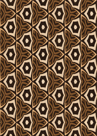 Machine Washable Transitional Peru Brown Rug, wshpat558org