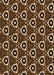 Machine Washable Transitional Peru Brown Rug, wshpat558org