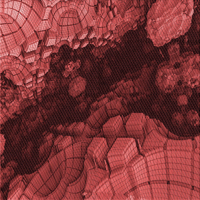 Round Machine Washable Transitional Red Rug, wshpat559rd