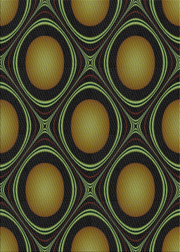 Patterned Mid Gray Novelty Rug, pat55