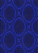 Machine Washable Transitional New Midnight Blue Rug, wshpat56blu