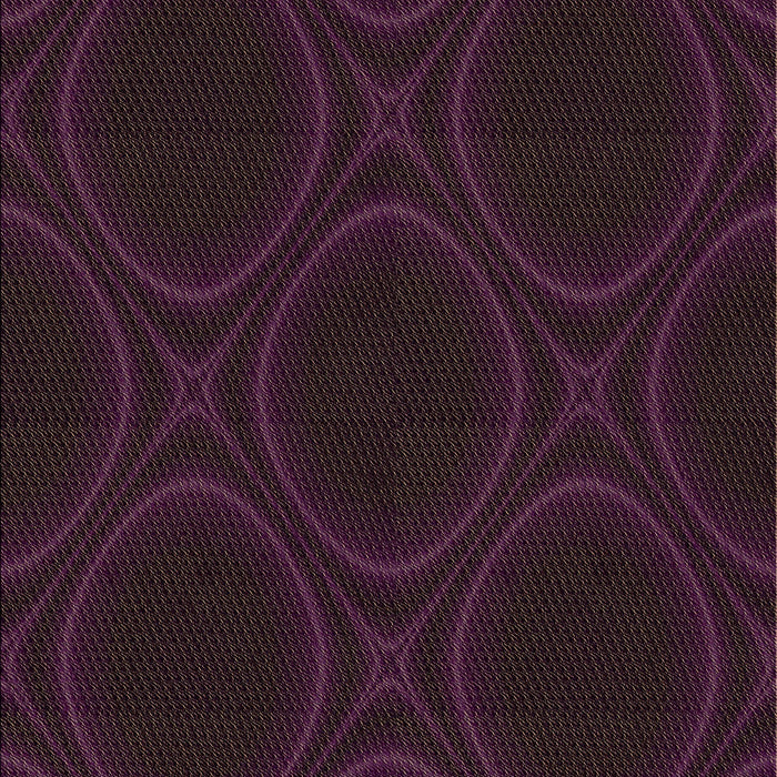 Machine Washable Transitional Deep Purple Rug, wshpat56brn