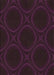 Square Patterned Deep Purple Rug in a Living Room, pat56brn