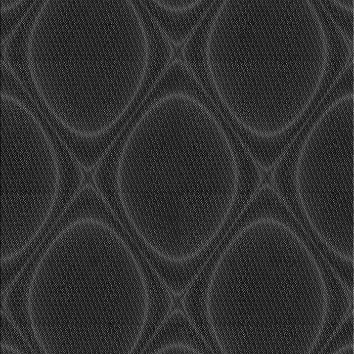 Patterned Midnight Gray Rug, pat56gry