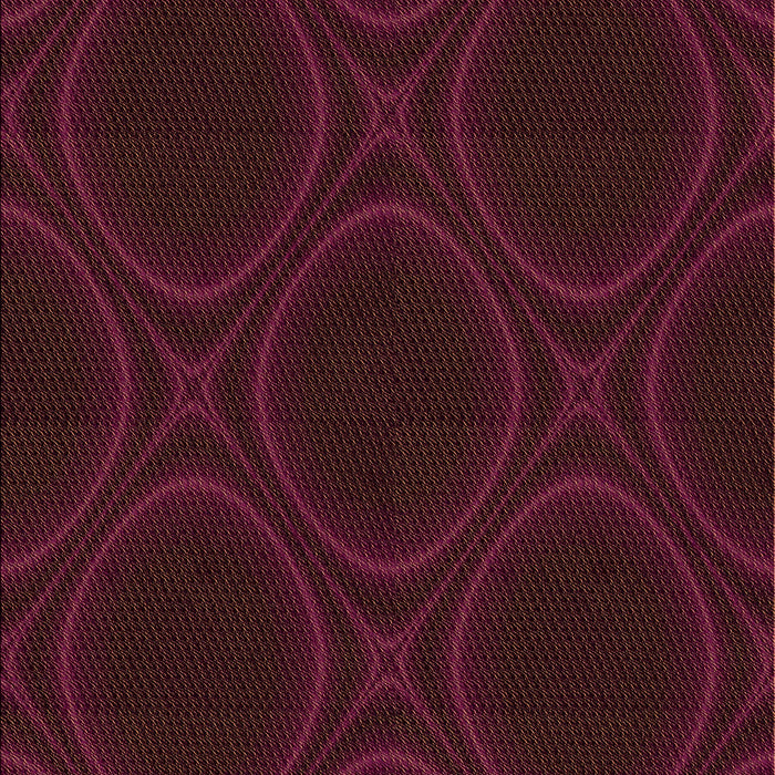 Square Patterned Chocolate Brown Rug in a Living Room, pat56org