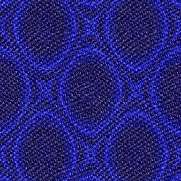 Square Patterned MediumBlue Rug in a Living Room, pat56pur