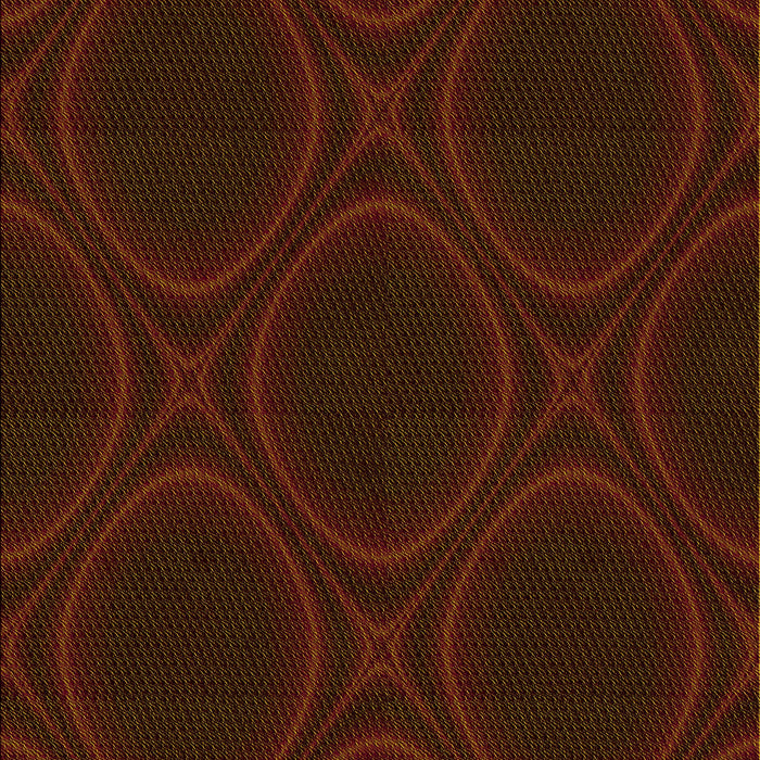 Patterned Red Brown Rug, pat56yw