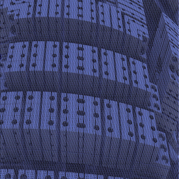 Patterned Royal Blue Rug, pat560blu