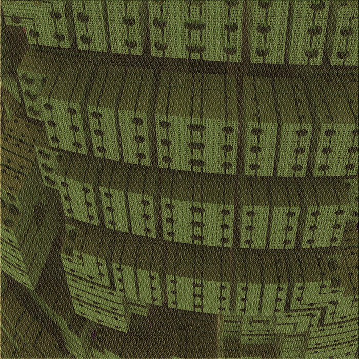 Round Machine Washable Transitional Midnight Gray Rug, wshpat560brn