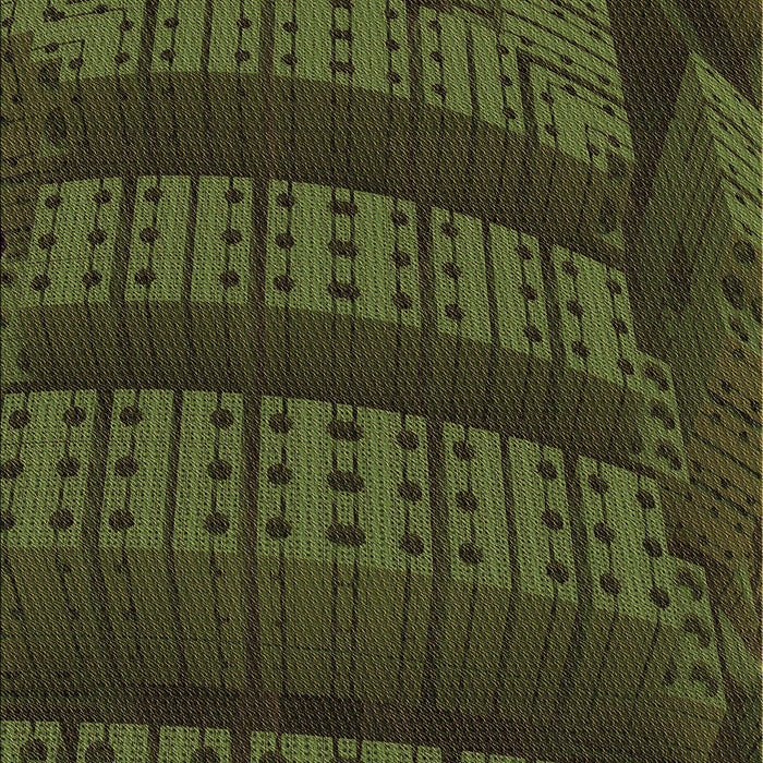 Patterned Midnight Gray Rug, pat560brn