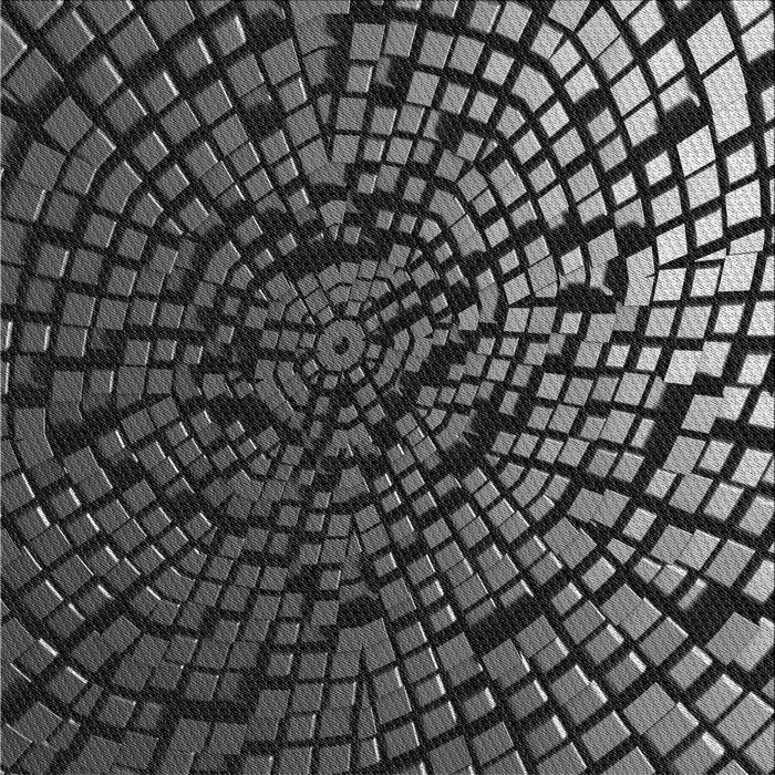 Round Machine Washable Transitional Gray Rug, wshpat561gry