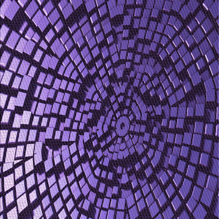 Patterned Purple Rug, pat561pur